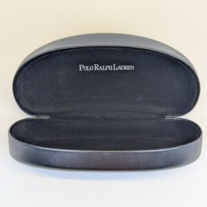 Polo Ralph Lauren Black Hard Shell Eyeglass Case